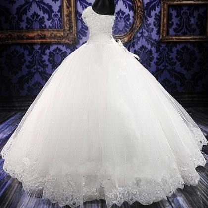 Strapless Wedding Dress Ball Gown Wedding Dress..