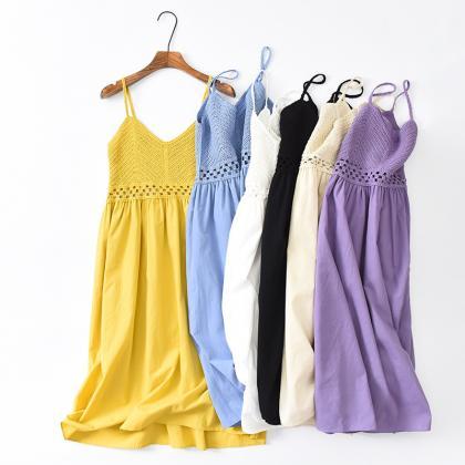 Summer Style, Spaghetti Strap Causal Dress,..