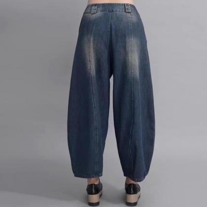 Spring/summer Style, Casual Wide-leg Pants,..