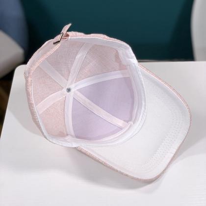 Spring And Summer Sunshade Cap, Outdoor Leisure..