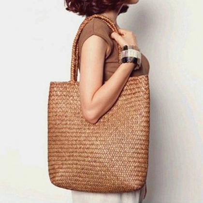 Seaweed Woven Bag, Womens Handbag, ..