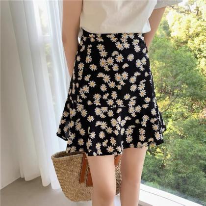 Summer, new style Daisy skirt, flor..