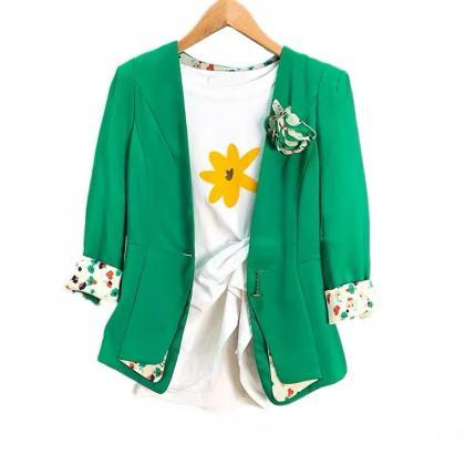 Green Flowers, Lady's Suit..