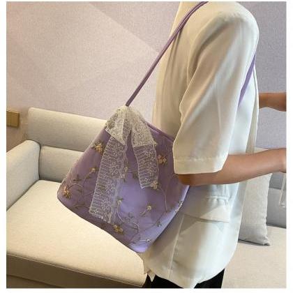 Girl bag, new style, versatile soli..
