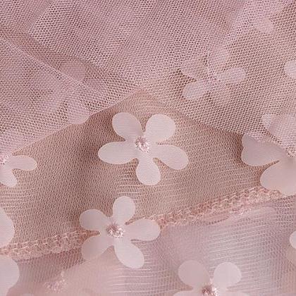3d Flower Mesh Skirt, Umbrella Skirt, A-line..