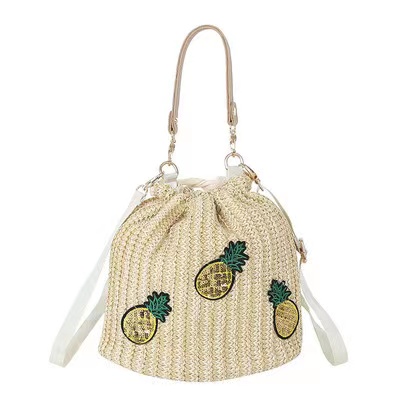 Straw woven bag, new style, sweet b..