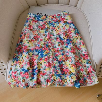 Sweet Little Daisy Skirt, Summer, Cotton Skirt