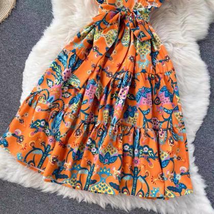 Vacation, High Quality Ladies Dress, Sweet,..