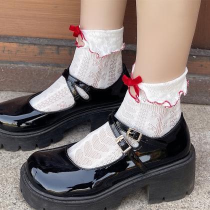 Three pairs,Vintage, girl JK socks,..