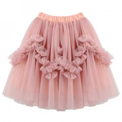 Children's Skirt, Girl Gauze Princess..