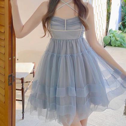 Chic, Sweet, Fairy Layer Tulle Waist Dress,..