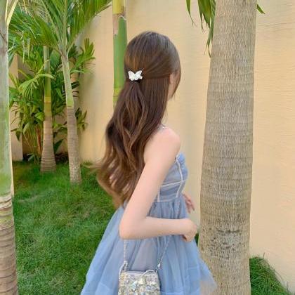 Chic, Sweet, Fairy Layer Tulle Waist Dress,..