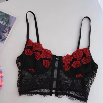 Sexy lace bra, breast wrapped beaut..