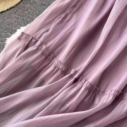Fairy Purple Dress,strapless Dress,cute Party..