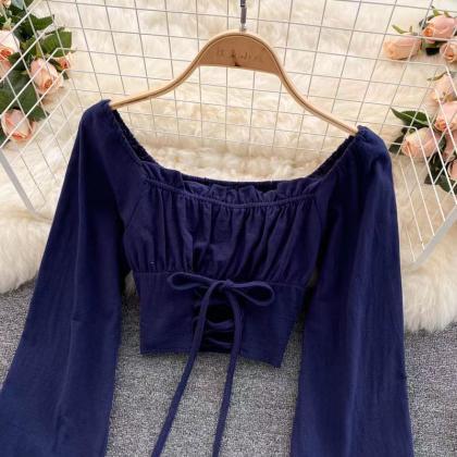 Cute off shoulder top, new style, t..