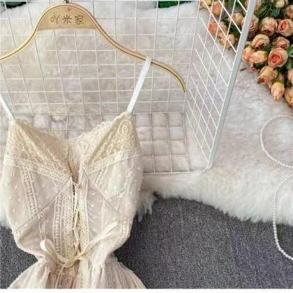 Spring / Summer, Temperament, High Quality Lace..