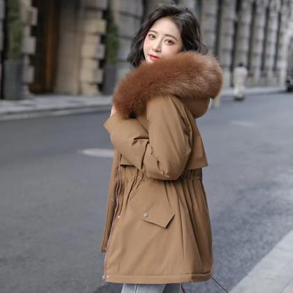 Parkas, Cotton-padded Jacket, Winter,trend Down..