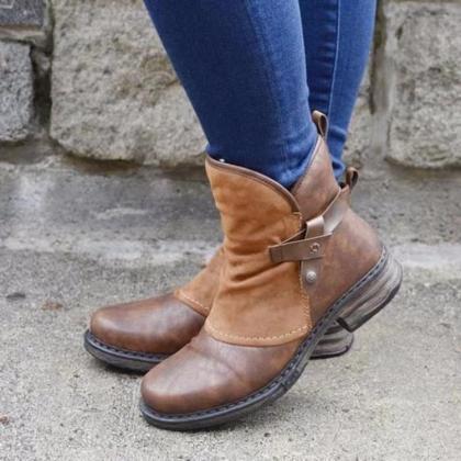 Uggs, Autumn/winter, Warm Ankle Boots, Round Toe..
