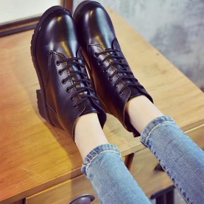Autumn/winter, Martens Boots, Low Heel, Lace-up,..