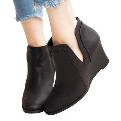 Single Shoes, Wedges, Women's Ankle..