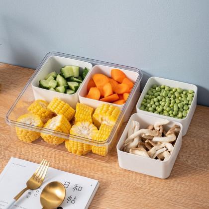 Dividing Fruit Plate Candy Storage Box Family..