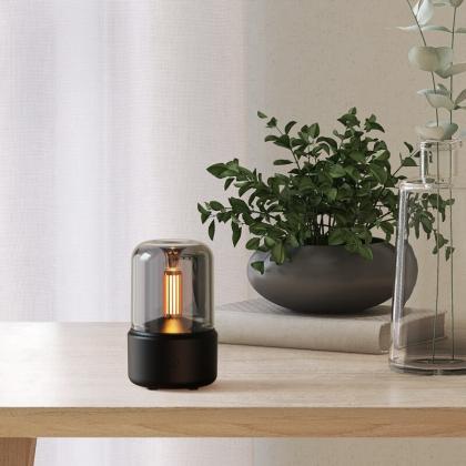Candlelight Air Humidifier Aroma Diffuser Portable..