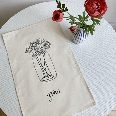 Ins Nordic Cloth Flower Wall Hangin..