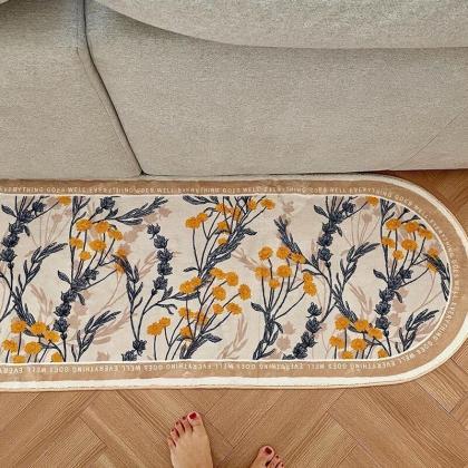 Ins Oval Floor Mat Large Area Rug f..