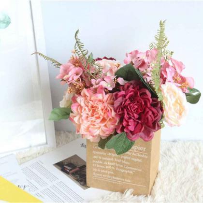Kraft Paper Vase Double-layer Thickened Plant..