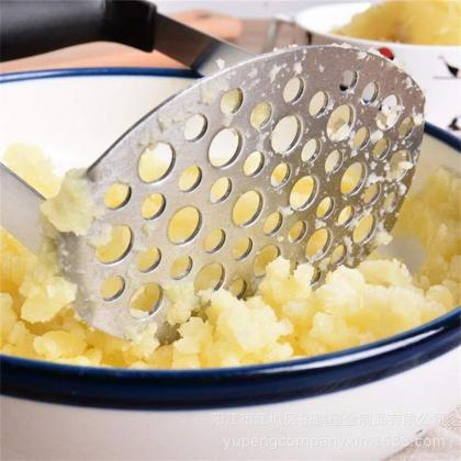 Stainless Steel Mashed Potato Masher Squeezed..