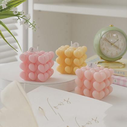 Love Cube Scented Candles Hand-made Household..