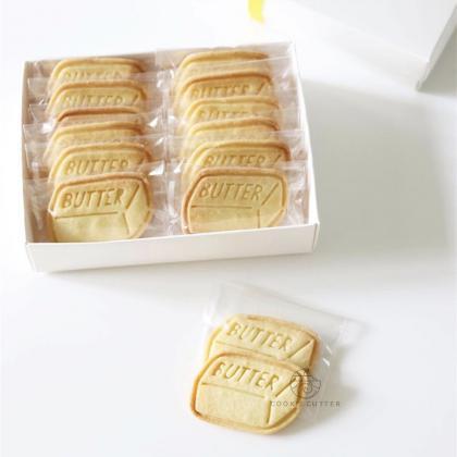 Butter Square Brick Shape Cookie Cutter Biscuit..