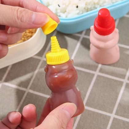 Mini Squeeze Sauce Ketchup Bottle Portable Small..