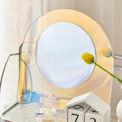 Ins Acrylic Large Flower Colorful Mirror Living..