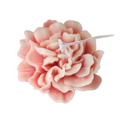 carnation flower-shaped handmade sc..