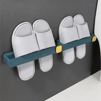 Bathroom Slippers Rack Self Adhesiv..