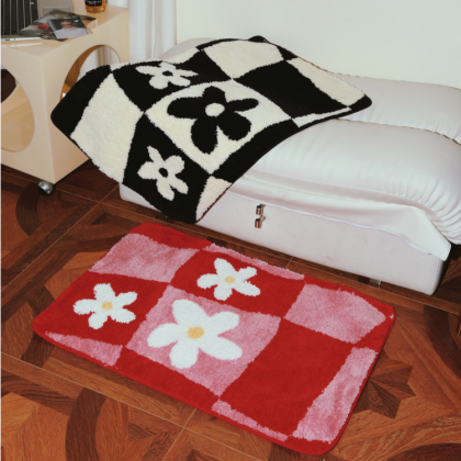 Aesthetic Home Room Decor Soft Fluffy Geometric..