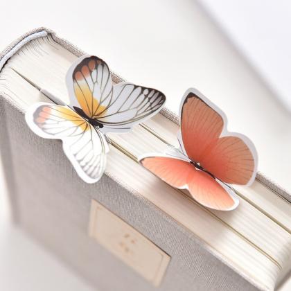 5pcs Butterfly Bookmarks Kawaii Sta..