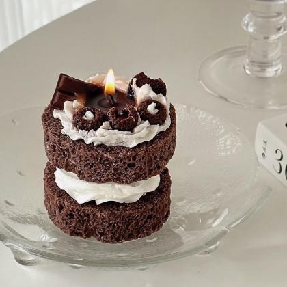 Chocolate Cake Scented Candle Mini Velvet..