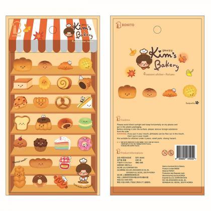 Kim's Bakery Paper Stickers..