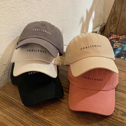 Hat Female Cap Letter Ins Korean Version Trendy..