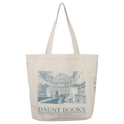 Women Canvas Shoulder Bag London Daunt Books Daily..