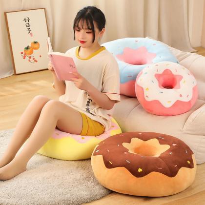 Doughnut Pillow Cute Colorful Cushion Girl Boy..