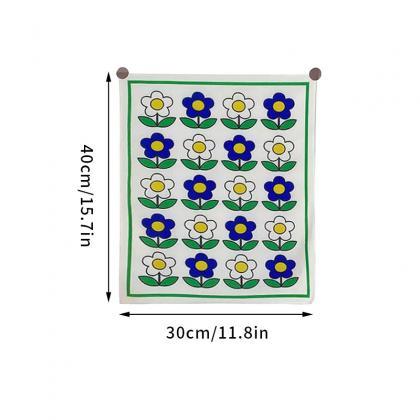 Tapestry Ins Printed Flower Small Background Cloth..