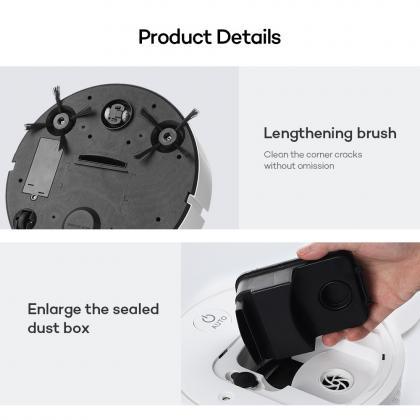 5-in-1 Robot Vacuum Cleaner Usb Rechargeable..