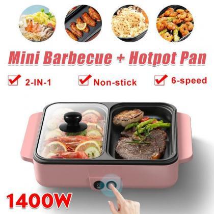 Electric Pot Cooker Bbq Grill 2 In 1..