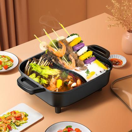 2in 1multi-function Electric Grill Frying Pan,..