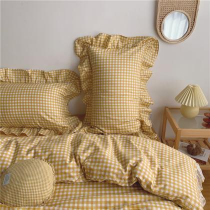 Cotton Bedding Sets Bed Cotton Duvet Flat Sheet..