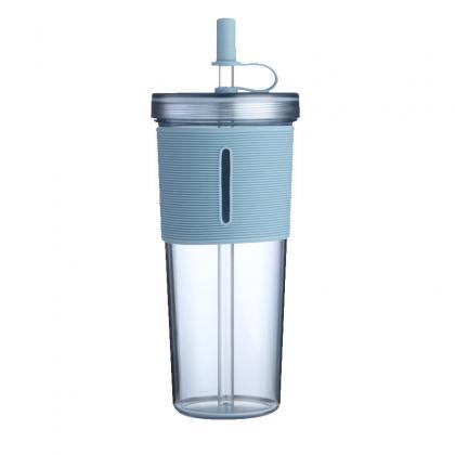 700ml Straw Cup Plastic Leakproof Water Bottle..
