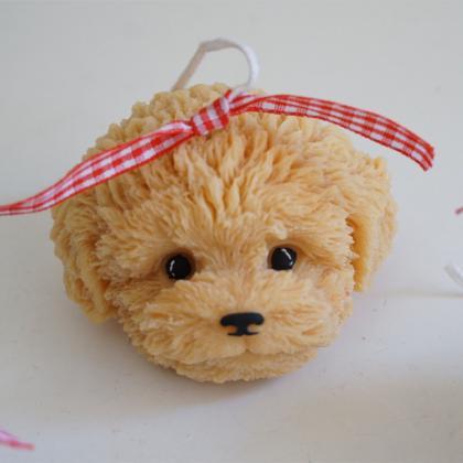 Cute Teddy Dog Candle Creative Interesting Candle..